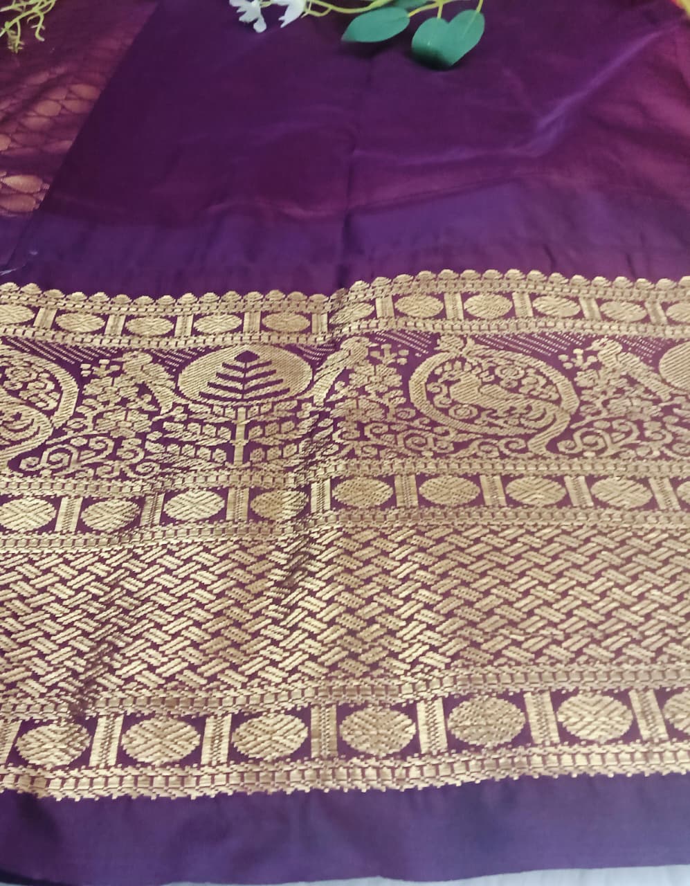 Semi Gadwal Saree - BBS2500